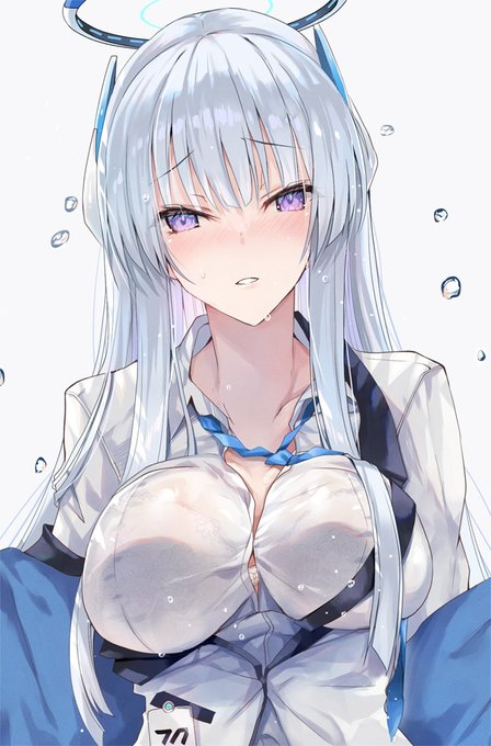 水濡れ生塩ノア🩵
#ブルアカ 