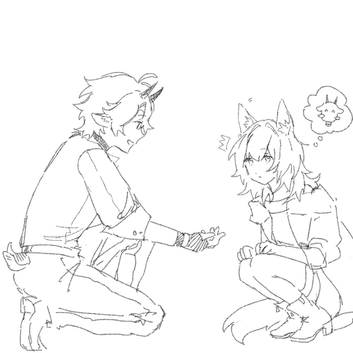 🐺🐑
#ファイ星 #Phaistelle