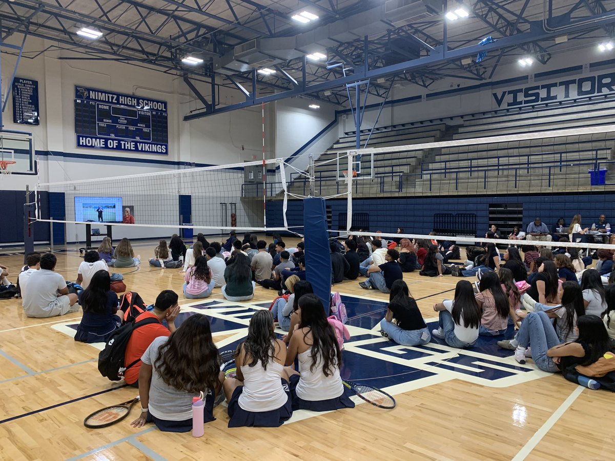 IISDAthletics's tweet image. The @NimitzVikings girls’ athletics program displaying their commitment to coach and play the Texas Way! #PlayTheTexasWay @uiltexas @THSCAcoaches @OfficialTHSADA @2Wordstv