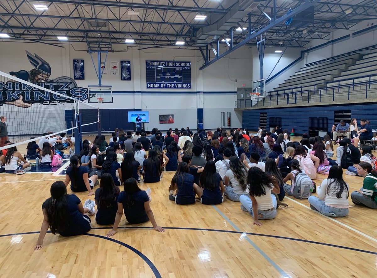 IISDAthletics's tweet image. The @NimitzVikings girls’ athletics program displaying their commitment to coach and play the Texas Way! #PlayTheTexasWay @uiltexas @THSCAcoaches @OfficialTHSADA @2Wordstv