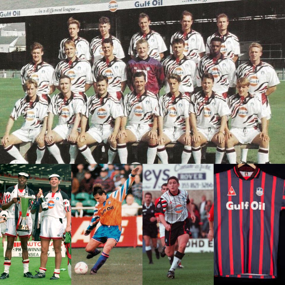 Retro Swans 🦢 ⚽️ tweet media