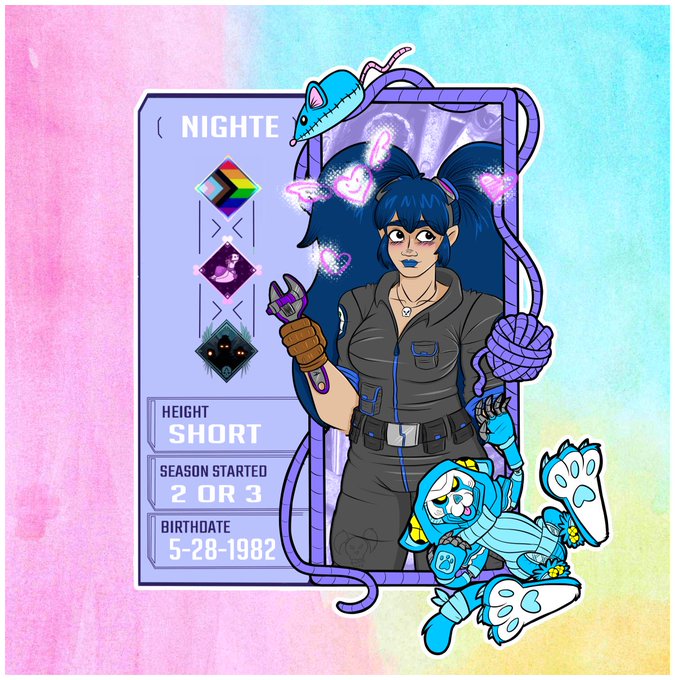 If you like Artist Apex Banners you should check out the old tag #MeetTheApexArtist ;) I pieced this one together in 2022 but it would be cool to bring that trend back. #ApexLegends