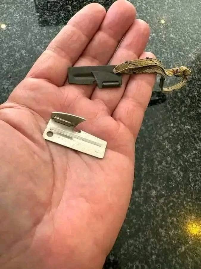 If you have spent any time in the field you can identify with these. Officially a P-38, but we called them John Waynes...
Still use mine on occasion...