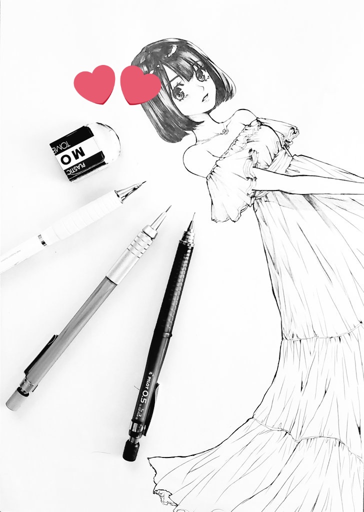 illust_kisa's tweet photo. 久々にアナログで描いてます。
wip
#イラストレーション https://t.co/Hk9IScCD0b