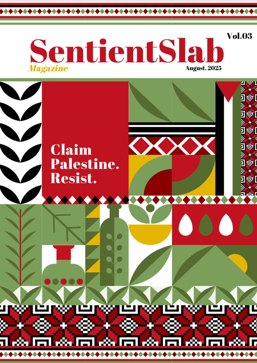 Claim 
Palestine.
Resist. 

“This issue confronts … the destruction of Palestine &amp; what it reveals about power, complicity &amp; resistance. In essays, poems &amp; personal accounts, our contributors … remind us liberation is not an abstraction but a necessity.”
shorturl.at/J1PlZ