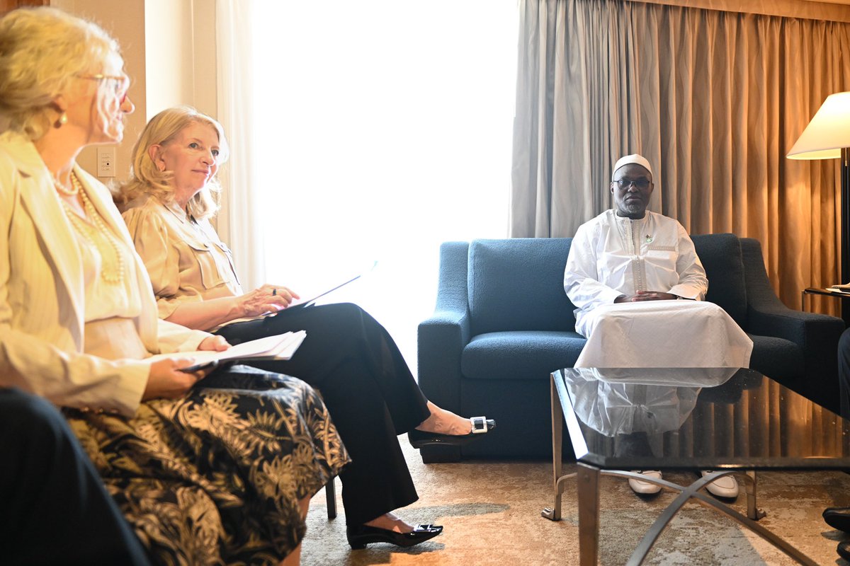 Pleased to meet Vice President Jallow of The Gambia and thank him for the commitment to advance the rights of children, including access to quality education.

UNICEF will continue to support these efforts, ensuring that digital learning reaches even the most marginalized child.