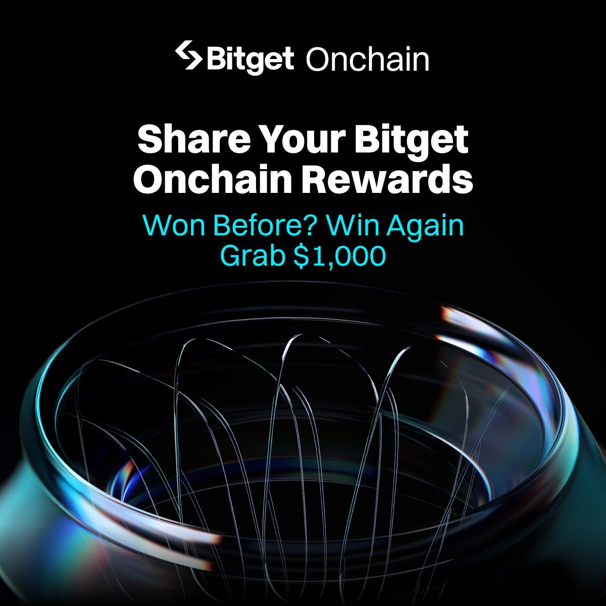 Show off your #BitgetOnchain rewards! ✨

Share proof of your past Onchain Events rewards &amp; grab a share of our $1,000 USDT prize pool 🎉

✅ Post your proof with #BitgetOnchain
✅ Submit your link via the Official Form
forms.gle/5bynwtfF9Wx1YC…

Celebrate your wins = Win more! 🚀
