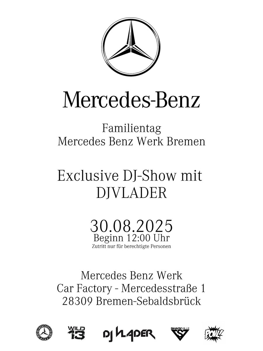 djvlader's tweet photo. #djvlader Live in Bremen @ #mercedesbenz 30.08.25 https://t.co/ub8lRe9dCT