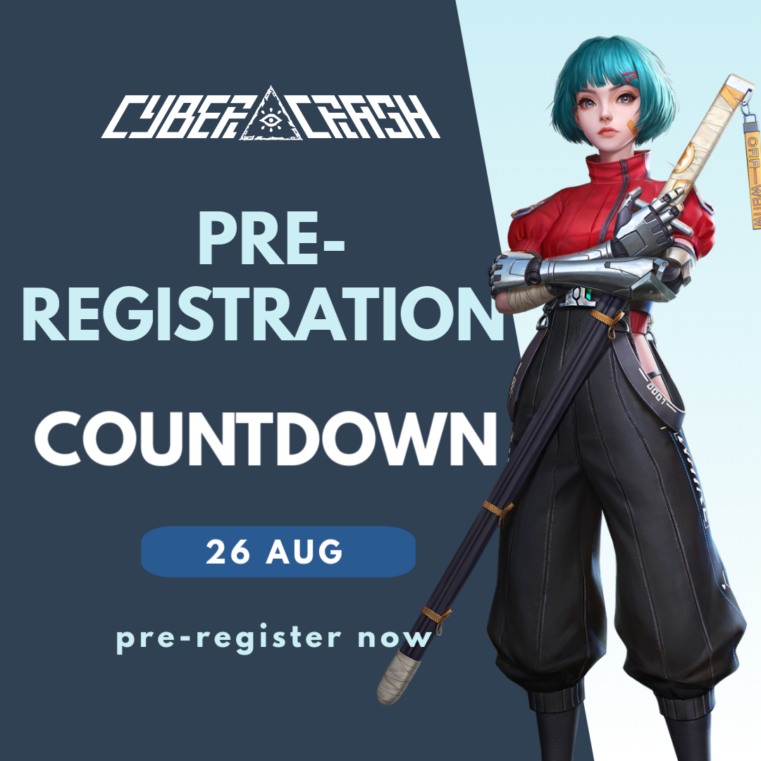 Cyber Crash (@cybercrashrpg) on Twitter photo ๐จ Last Call!
CyberCrash Pre-Registration ends on Aug 26 โณ
Donโt miss your chance to claim exclusive launch rewards worth up to $55 and secure your spot in the battle. โก
๐ Pre-register now before itโs too late!
๐ cybercrash.ai/pre-register
#CyberCrash #RPG #MetaCeneUniverse ๐จ Last Call!
CyberCrash Pre-Registration ends on Aug 26 โณ
Donโt miss your chance to claim exclusive launch rewards worth up to $55 and secure your spot in the battle. โก
๐ Pre-register now before itโs too late!
๐ cybercrash.ai/pre-register
#CyberCrash #RPG #MetaCeneUniverse