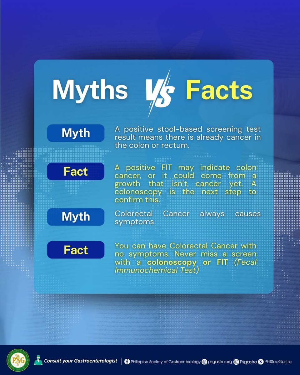 PhilSocGastro's tweet photo. Learn more about Colorectal cancer and its risk factors — take charge of your health today!  

Please follow, like, and share   

#PhilippineSocietyOfGastroenterology #PSG #PSGCares #PSGNutritionCouncil #HealthAdvisory #PSG #PhilippineSocietyOfGastroenterology https://t.co/8bGCuOdMrj