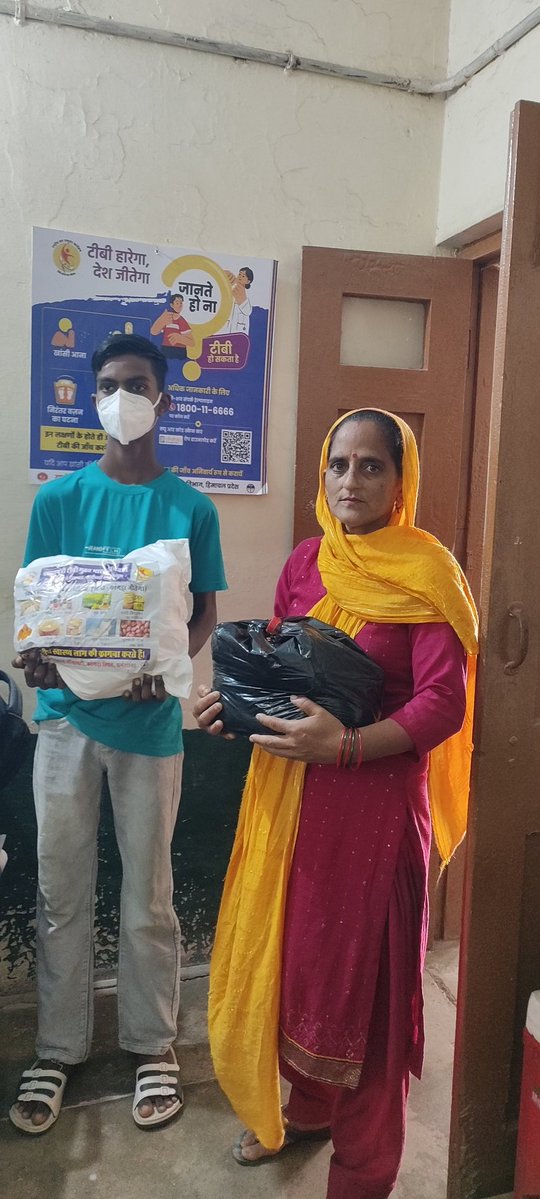 TB Mukt Bharat Team Kangra TU Indora (@monikasharma204) on Twitter photo Nutrition Kit provide to TB patient Block Indora
#TBMuktBharat
<a href="/dtohpkgr/">TB Mukt Bharat | Kangra Himachal (India)</a>
<a href="/StopTB/">Stop TB Partnership</a> Nutrition Kit provide to TB patient Block Indora
#TBMuktBharat
<a href="/dtohpkgr/">TB Mukt Bharat | Kangra Himachal (India)</a>
<a href="/StopTB/">Stop TB Partnership</a>