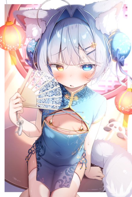 【こむぎちゃんとおでかけ日記②】
 金ビキニチーパオって……なにそれ……/// 