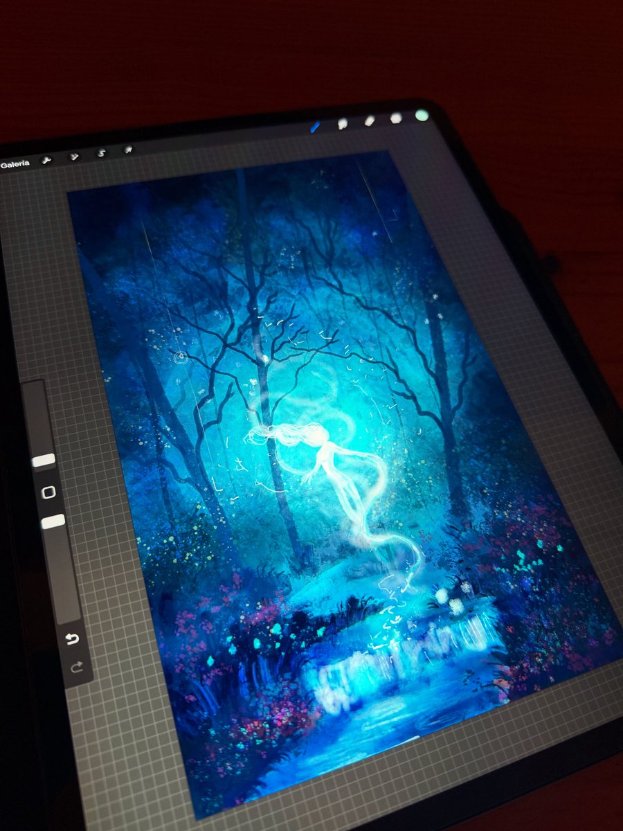 Dance in the forest. #illustration #DigitalArtist #speedpaint