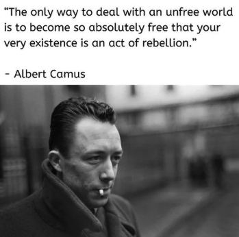 Camus read Kierkegaard—and walked the other way. But the question still burned.