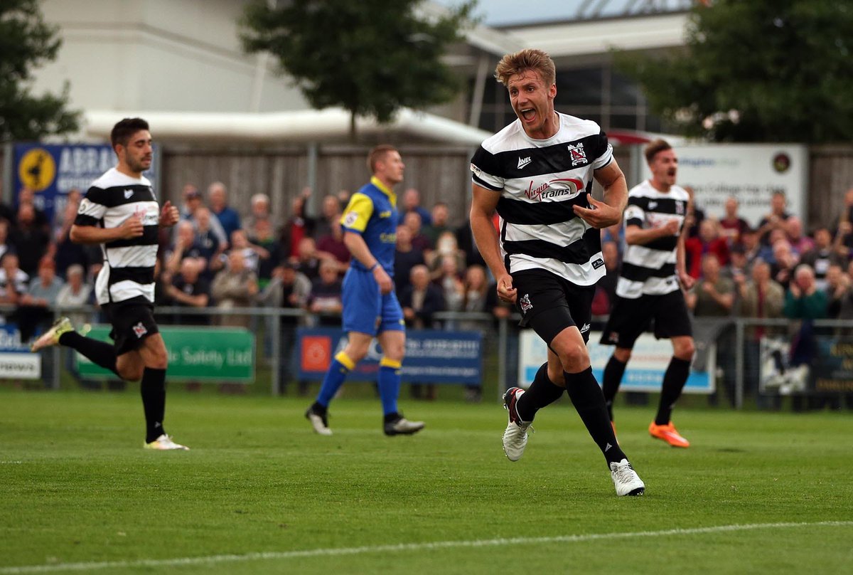 Darlo Retro ๐ธ (@darloretro) on Twitter photo Two <a href="/tez3galbraith/">Tez Galbraith</a> goals (one a penalty) secured a 2-0 win that saw Darlington go top of the table after five games nine years ago today.
DFC: Jameson, Marrs (Hunter), Galbraith, Burgess, Brown, Scott, Portas (Thompson), Turnbull, Beck, Hardy (Cartman), Gillies. Att: 1,543 Two <a href="/tez3galbraith/">Tez Galbraith</a> goals (one a penalty) secured a 2-0 win that saw Darlington go top of the table after five games nine years ago today.
DFC: Jameson, Marrs (Hunter), Galbraith, Burgess, Brown, Scott, Portas (Thompson), Turnbull, Beck, Hardy (Cartman), Gillies. Att: 1,543