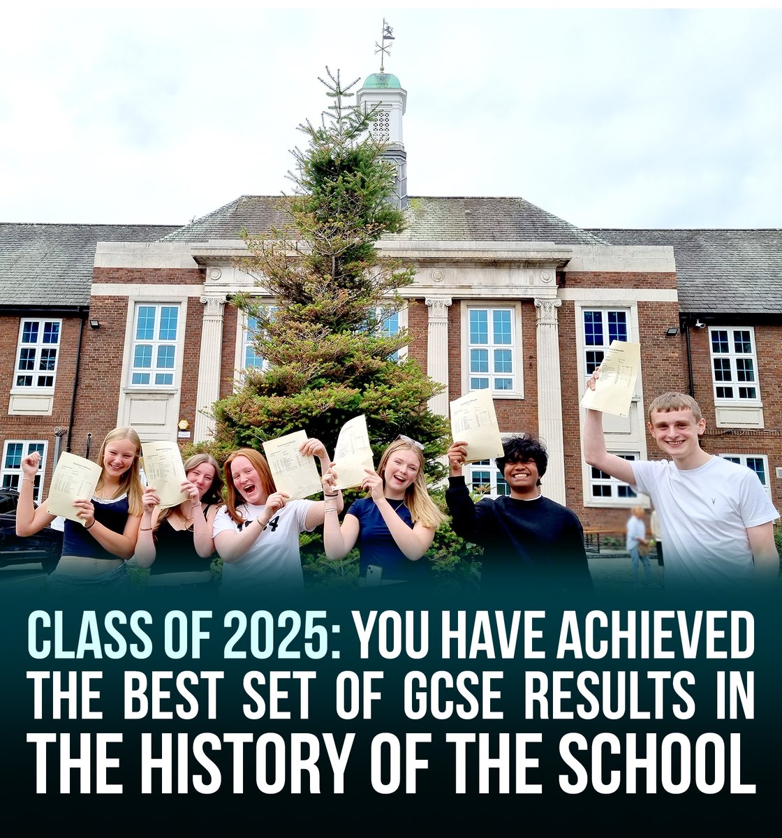 We are beyond delighted to share that our Class of 2025 have achieved the best set of GCSE examination results in the history of the school. We are so very proud of every single Year 11 student at Sir Thomas Boteler Church of England High School.  rb.gy/7h4ntl
