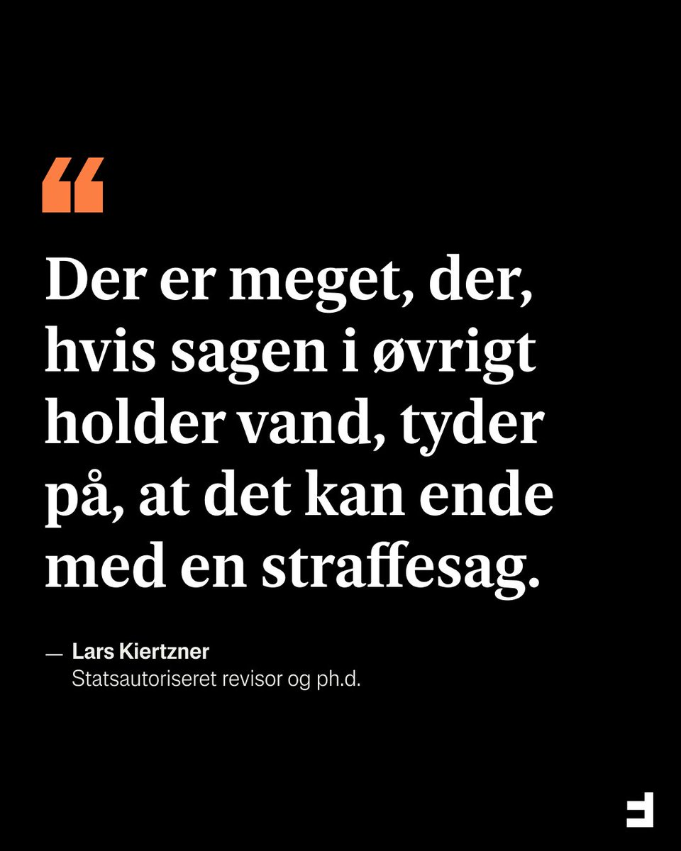 Frihedsbrevet (@frihedsbrevet) on Twitter photo Den kendte nordjyske byggematador Jesper Skovsgaard spiller en hovedrolle i en sag om mulig momsfusk for knap 72 millioner kroner, som angiveligt er blevet franarret den danske statskasse.
Den erfarne revisor Lars Kiertzner mener, at den store gæld er usædvanlig.
For når man Den kendte nordjyske byggematador Jesper Skovsgaard spiller en hovedrolle i en sag om mulig momsfusk for knap 72 millioner kroner, som angiveligt er blevet franarret den danske statskasse.
Den erfarne revisor Lars Kiertzner mener, at den store gæld er usædvanlig.
For når man