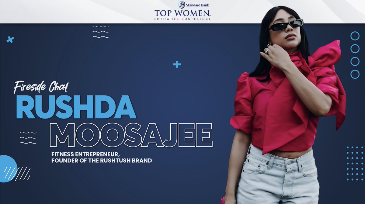 #SBTopWomen (@sbtopwomen) on Twitter photo From fitness to fearless entrepreneurship πΌβ¨
Rushda Moosajee, founder of <a href="/Rushtush/">Rushtush.com</a>, shares her journey in our fireside chat at #SBTWEmpowHER Cape Town π
#SBTopWomen #RiseAboveTheNoise
<a href="/SBTopWomen/">#SBTopWomen</a> <a href="/SB_BusinessZA/">Standard Bank Business ZA</a> <a href="/Topco_Media/">Topco Media</a> From fitness to fearless entrepreneurship πΌβ¨
Rushda Moosajee, founder of <a href="/Rushtush/">Rushtush.com</a>, shares her journey in our fireside chat at #SBTWEmpowHER Cape Town π
#SBTopWomen #RiseAboveTheNoise
<a href="/SBTopWomen/">#SBTopWomen</a> <a href="/SB_BusinessZA/">Standard Bank Business ZA</a> <a href="/Topco_Media/">Topco Media</a>