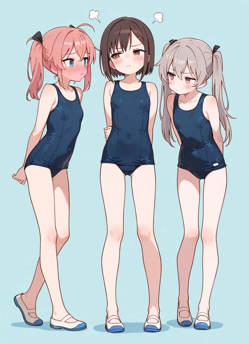 #AIart
#AIイラスト
#スクール水着