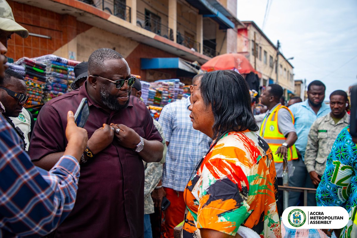 Mayor of Accra warns traders against paying money for trading spaces on city streets

ama.gov.gh/news-details.p…