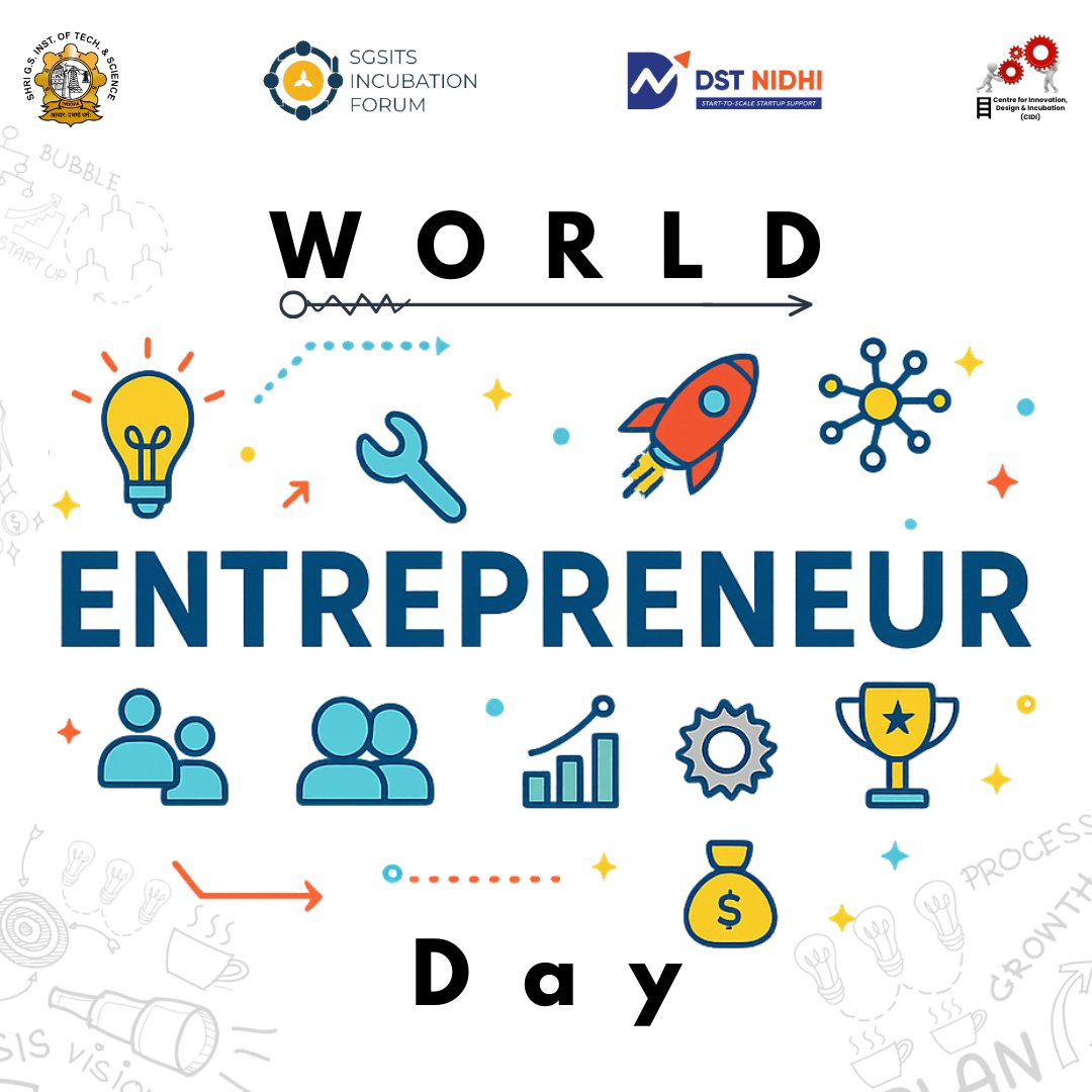 SgsitsF's tweet photo. Happy #WorldEntrepreneursDay! 🌍 Here’s to the dreamers, doers, and risk-takers turning ideas into impact. Keep building, keep pushing, and never stop innovating! 🚀 #Entrepreneurship #Innovation https://t.co/43HgyqC0lL