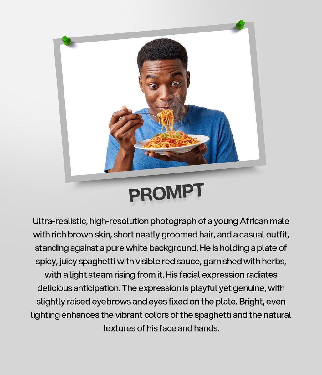 The image
The design
The prompt

His facial expression is it for me 💯. What do you think? 
Always make sure the facial expression aligns with the ad copy.

Lastly, credit to <a href="/azeemcreates/">Azeemcreates™ | Social Media Designer</a> for inspiring me for the prompt presentation. Thank you brother 🫂.