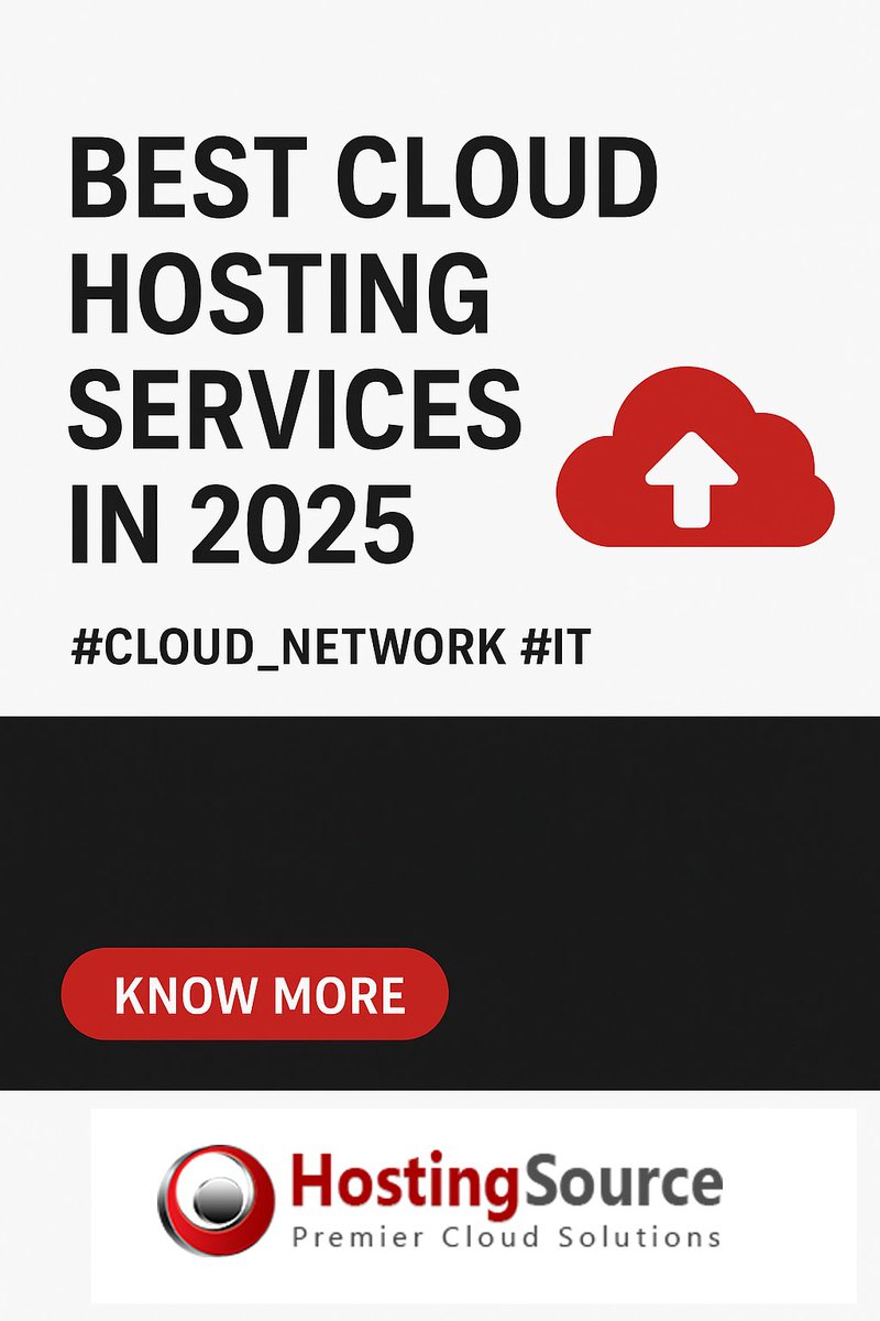 _HostingSource's tweet image. 📷 Host your static &amp;amp; dynamic websites in the cloud with ease – whether Click-to-Deploy or fully customized solutions.
📷 Cut hosting costs &amp;amp; migrate to a real solution today!
📷 Visit: hostingsource.com
#CloudHosting #WebHosting #ServerSolutions #ITServices #HostingSource