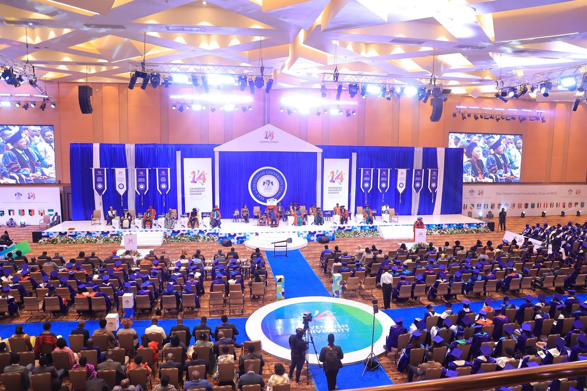 CavendishUg's tweet photo. #ItsOfficial!
Join us now 21st August 2025 at Speke Resort Munyonyo Convention Centre as we celebrate the 14th Graduation Ceremony of Cavendish University Uganda! with the Theme: “Empowering Futures: Cultivating Leaders for a Global Tomorrow.”
#CUUClassOf2025 #CUU14THGraduation! https://t.co/3VPihv7beh