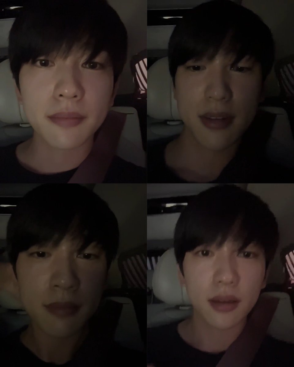 072125 jinyoung pop live on his way to work 🫧