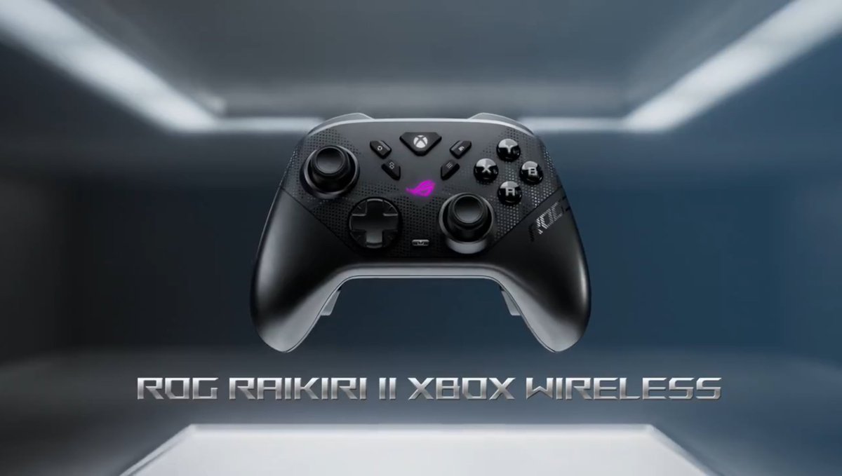 🟩|🚨 رسميًّا: أعلنت شركة ASUS عن كنترولر XBOX المعتمد باسم [ ROG Raikiri II XBOX Wireless ] ✅

🔸 لاسلكي بالبلتوث ويمكن اللعب بالسلك
🔸 الأنالوق يدعم تقنية TMR مضادة للإنحراف
🔸 الأزرار الخلفيه لها وضعين: قصير وكامل
🔸 الأزرار الخلفية الأربعة قابلة للبرمجة بالكامل