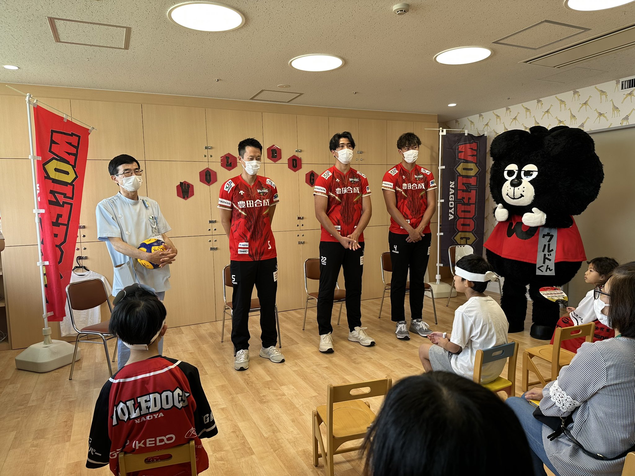 名古屋WOLFDOGS バレーボールシャツ XLサイズ ICHIKAWA 17番 名古屋WOLFDOGS バレーボールシャツ XLサイズ ICHIKAWA 17番