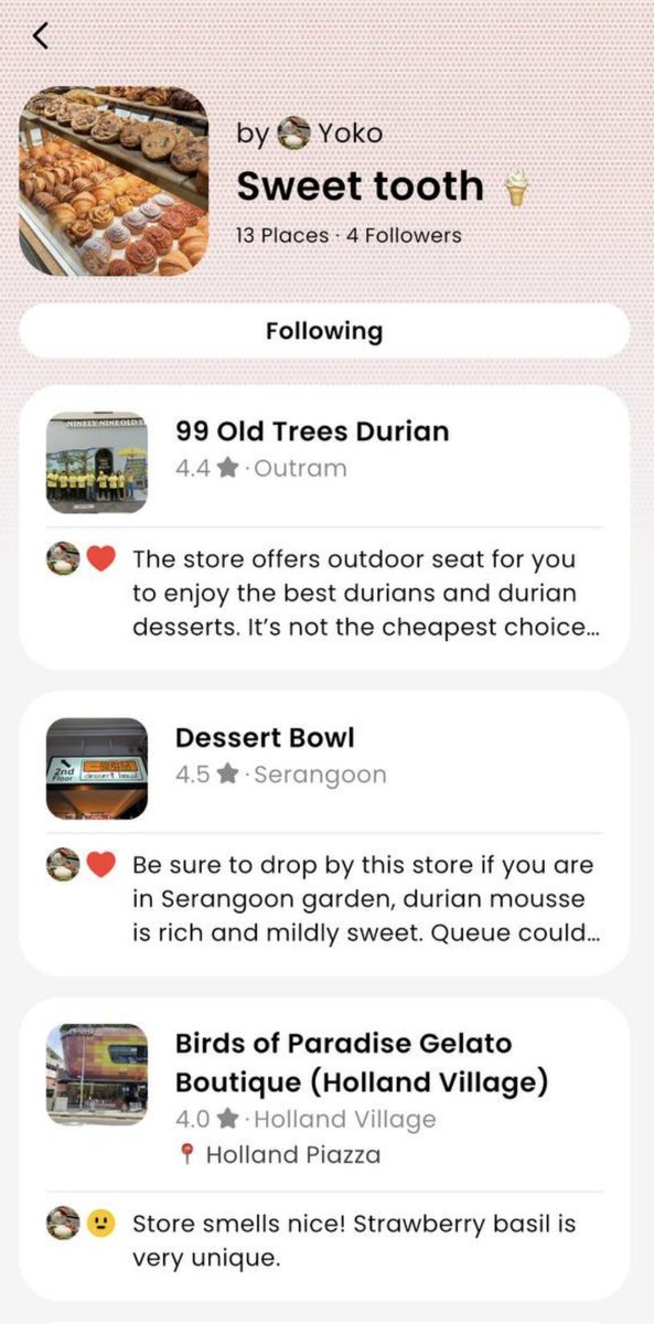 tealseed's tweet photo. 🔔🔔 We're excited to announce new updates on Eatventure! Our hardworking developers just launched the 'List' function, allowing users to categorise places by themes. Follow lists that you like and customise it to your needs! Take a look at ours below 😎 Hungry yet? https://t.co/SbDIgSUpLr
