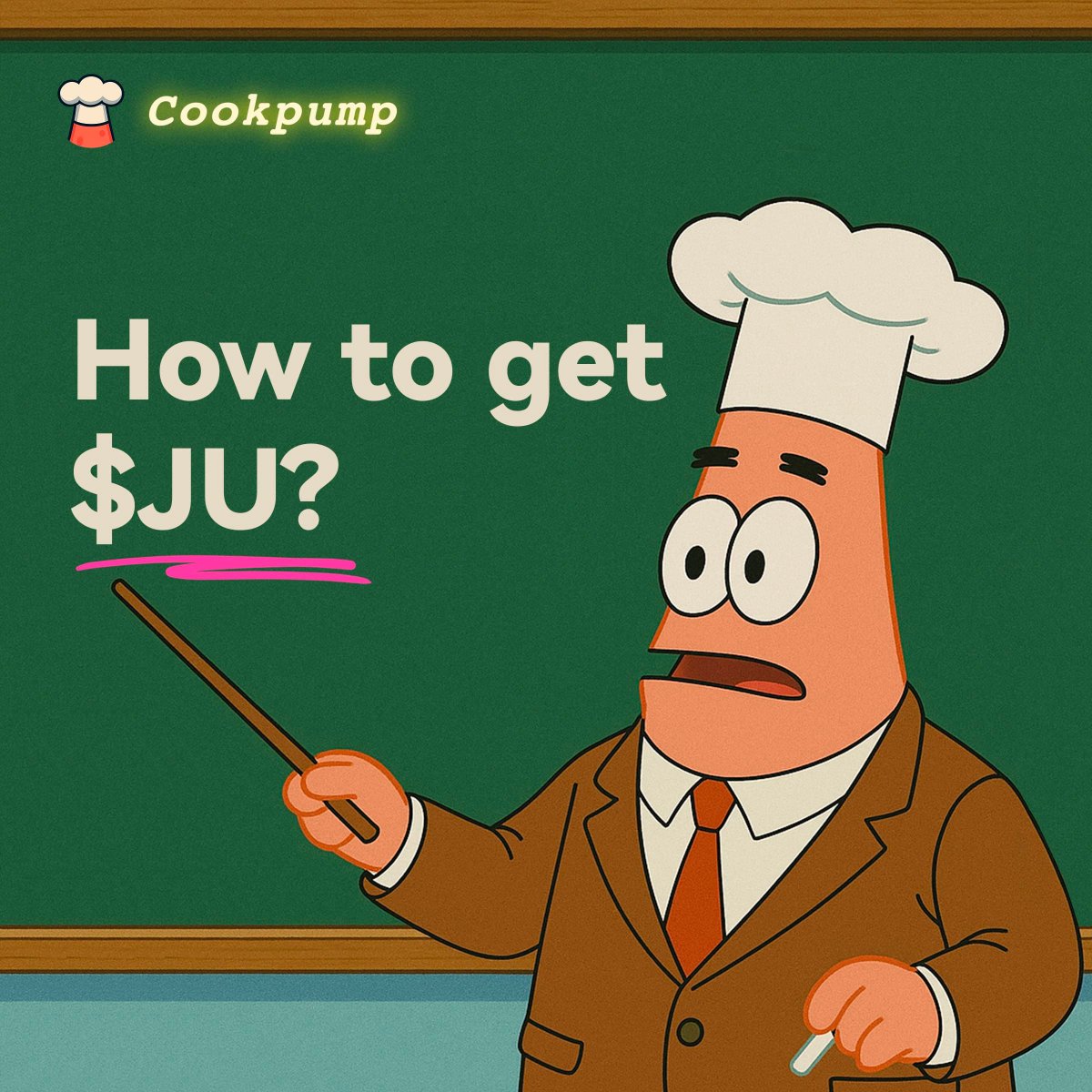 ❓ Confused about getting $JU?

Relax fam 😎 we’ll teach you LIVE!

1️⃣ Via JuCoin Exchange
Create your account on JuCoin Exchange 👉 jucoin.com deposit funds, and buy $JU. Then, add JuChain network to your crypto wallet, get your wallet address, and withdraw $JU.