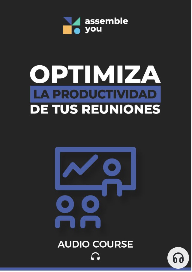 📖 Optimiza la productividad de tus reuniones. Aprende a gestionar mejor la preparación previa a la reunión, y el proceso de seguimiento posterior a la misma.

Disponible en: biblio.cyldigital.es/info/optimiza-…

#competencias_digitales