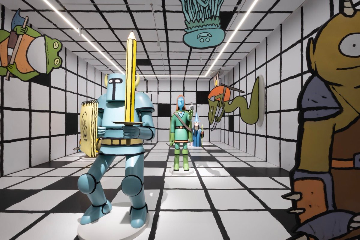 In ‘JUJU’s Castle,’ Jean Jullien Reinvents His Childhood Escapes thisiscolossal.com/2025/08/jean-j…