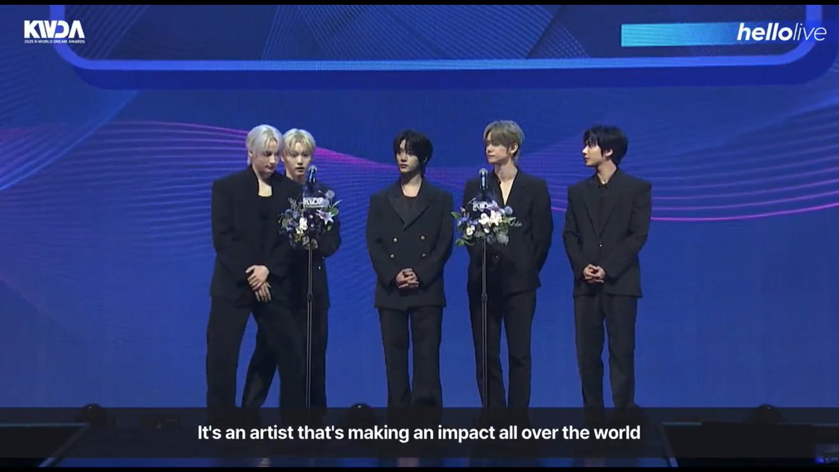 913TYUN's tweet photo. "TXT and Taylor Swift are the only singers..." 
"An artist that's making an impact all over the world"

THIS IS HOW YOU INTRODUCED TXT https://t.co/FylgF3kPgu