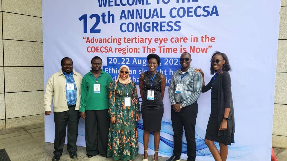 #COECSAcongress2025Ethiopia
Some of the Ugandan delegates attending the 12th Annual <a href="/Coecsa_official/">COECSA</a> Congress in Addis Ethiopia under the theme "Advancing tertiary eye care in the COECSA region: The time is now" <a href="/MinofHealthUG/">Ministry of Health- Uganda</a>