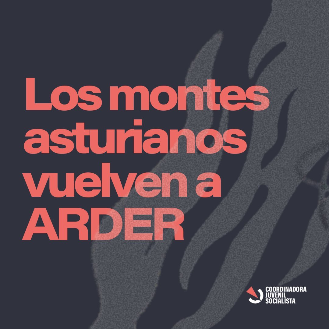 ‼️Fueu n'Asturies

Montes asturianos vuelven quemar mientres los políticos profesionales y medios de comunicación se enredan en discusiones y culpes sobre competencies forestales, tratando de capitalizar electoralmente el sufrimientu de cientos de persones. 

👇🧵