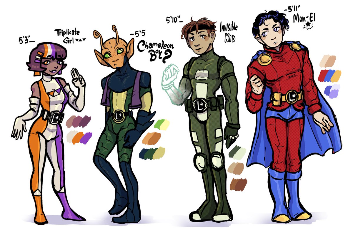 more legion members aka more of my beloved adopted children ✨
#legionofsuperheroes