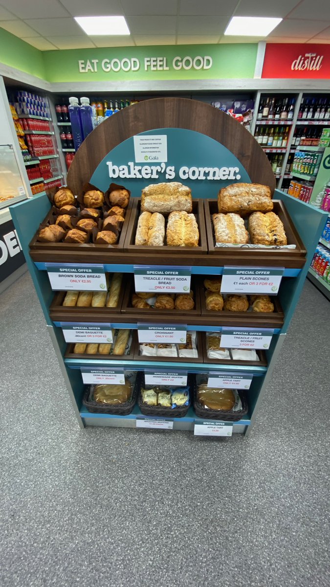 🍩 A Treat for Every Craving! 🥐

Sweet or savory, flaky or fluffy—Bakers Corner has something to satisfy every craving. Why wait? Grab something fresh today! 😍

#BakersCorner #GalaRetail #GoldenGoodness #BakedToPerfection