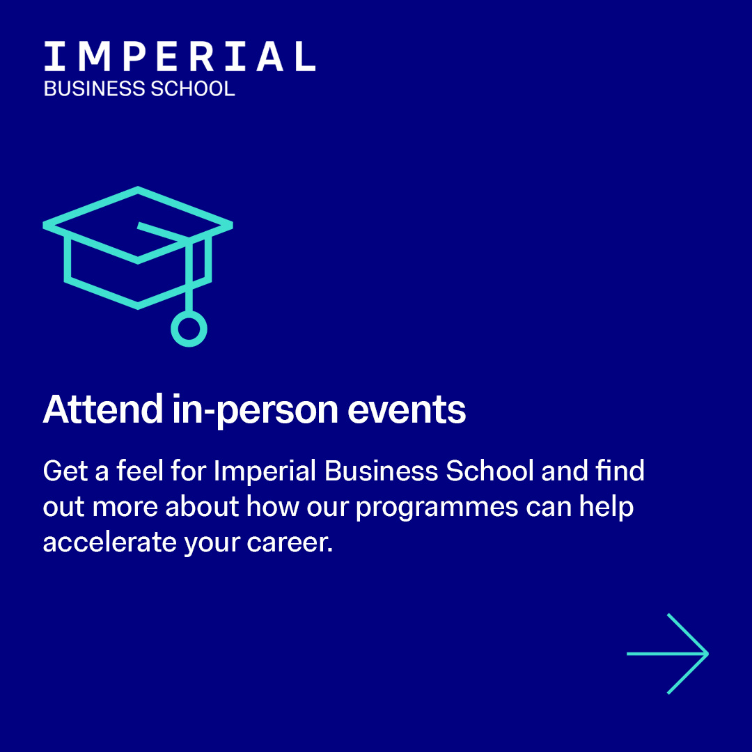 ImperialBiz's tweet image. We&apos;ve designed a clear roadmap of helpful steps to take during your application journey.

📢 Applications are now open. Find out more about our MBA programmes: imprl.biz/3HDdLUd

#ImperialBusinessSchool #MBA #ApplicationsOpen