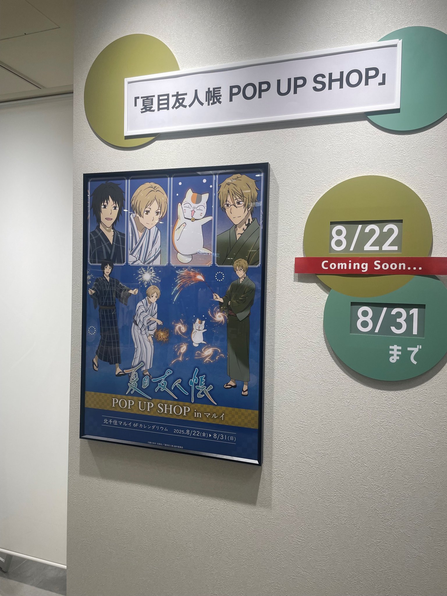 i*a様 可愛い夏目友人帳Set ❤ 夏目友人帳 アニメ公式オンラインストア』1周年記念企画の追加