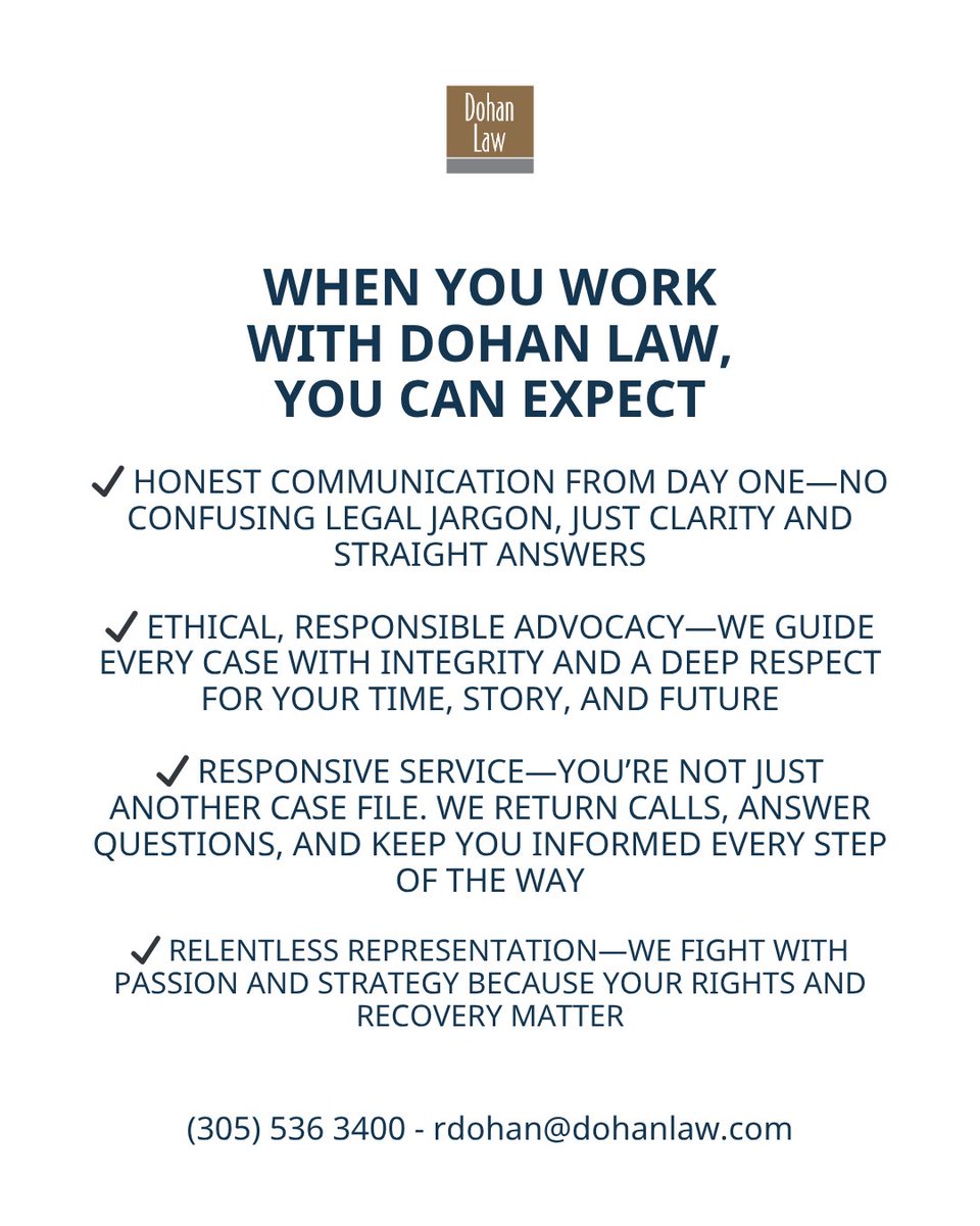 DohanLaw's tweet photo. ⁠We don’t settle for less - and neither should you!⁠ https://t.co/TaUQwrbGcd