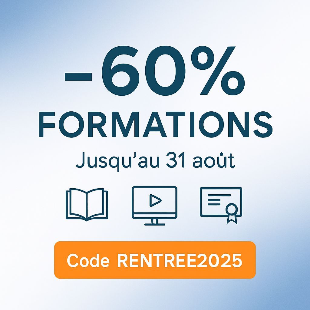 Préparez votre rentrée avec -60% sur toutes mes formations !

La rentrée approche et c'est le moment parfait pour investir dans vos compétences professionnelles.

👉 Découvrez le catalogue : moncoach365.academy/catalogue-e-le…
📩 Code promo : RENTREE2025

Cette offre se termine le 31 août.