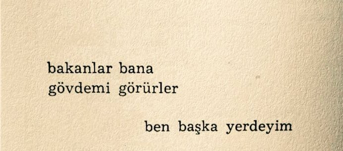 görünmek başka,
olmak başka.