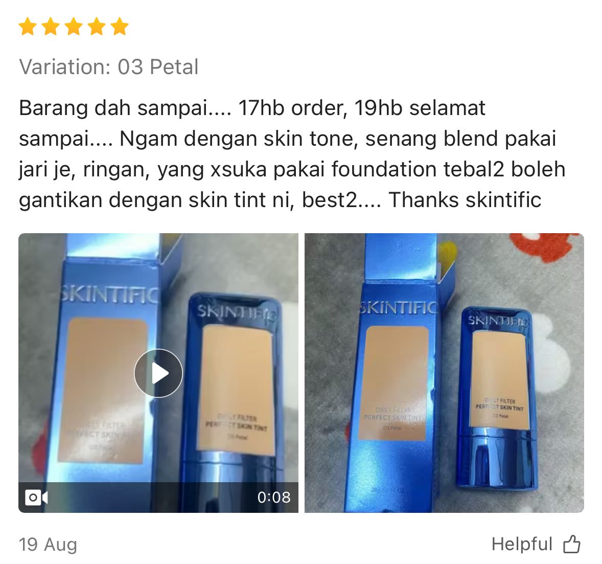fienamunchy's tweet photo. yes betul, semua wajib ada satu dalam handbag, senang nak apply lepas solat dan jimat masa

https://t.co/ZNRGDKjfdj https://t.co/hKGDRS9aKe