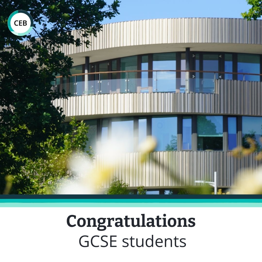 Congratulations to all GCSE students receiving their results today!

Another step down the path towards university ✅

If you're aiming for Cambridge, find out more about our programmes:
ceb.cam.ac.uk/study/undergra…

🧪⚙️🌱🔋

#ChemicalEngineering #Biotechnology #cambridgeuniversity