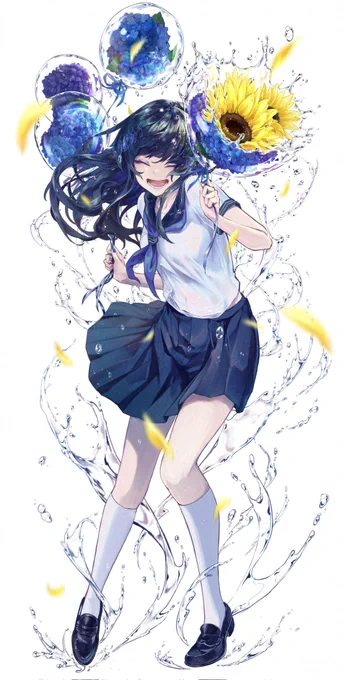 アクスタ用に加筆したうちの子可愛すぎるから見て!!!!!ぜひタップして全体像見て!!!!!
