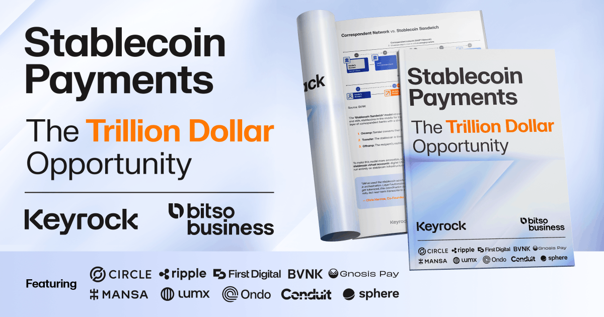 GabeCrypto8888's tweet photo. 1/ Soon waiting 3 days for a transfer will frowned upon. Stablecoins will change payments forever. How the revolution will take place? 

Join me for a quick run through @keyrock × @Bitso report 🧵👇 https://t.co/DrYNgBjPUF