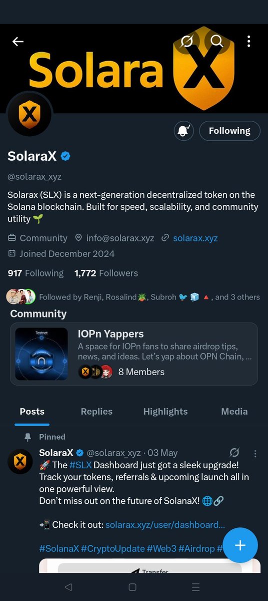 DREI π (@dudreibnb) on Twitter photo <a href="/solarax_xyz/">SolaraX</a> Much appreciation for this, brother. You always manage to bring positive energy to the community and it shows through everything you do. Glad I got here in time. $50 SOL might seem small to others but itβs valuable and can go far.β₯οΈ
β
FRIENDS
<a href="/MuniLIM17/">LimπΆββοΈ</a>
<a href="/altcoinkate/">Altcoinkate (β ββ β’β α΄β β’β ββ )β β§β *β γ</a>
<a href="/Marcuz2021/">Marcuz2021πͺ</a> <a href="/solarax_xyz/">SolaraX</a> Much appreciation for this, brother. You always manage to bring positive energy to the community and it shows through everything you do. Glad I got here in time. $50 SOL might seem small to others but itβs valuable and can go far.β₯οΈ
β
FRIENDS
<a href="/MuniLIM17/">LimπΆββοΈ</a>
<a href="/altcoinkate/">Altcoinkate (β ββ β’β α΄β β’β ββ )β β§β *β γ</a>
<a href="/Marcuz2021/">Marcuz2021πͺ</a>